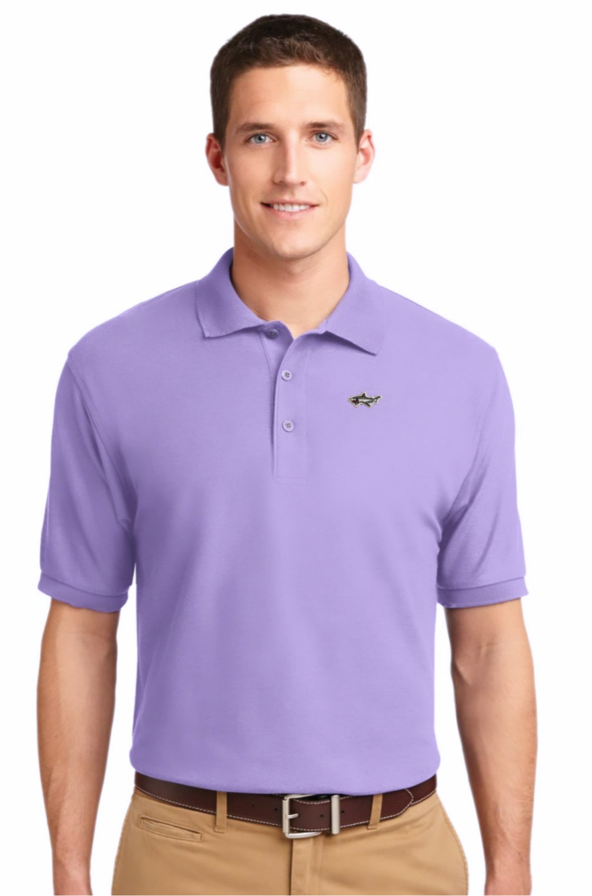 Shark Lavender Polo