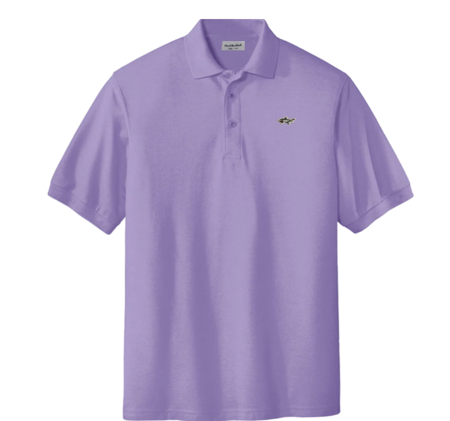 Shark Lavender Polo