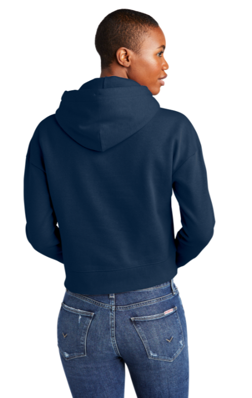 Navy Shark Fleece Hoodie