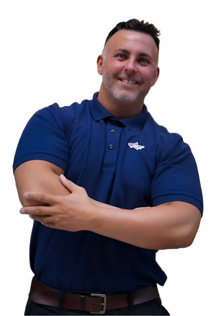 Shark Navy Polo