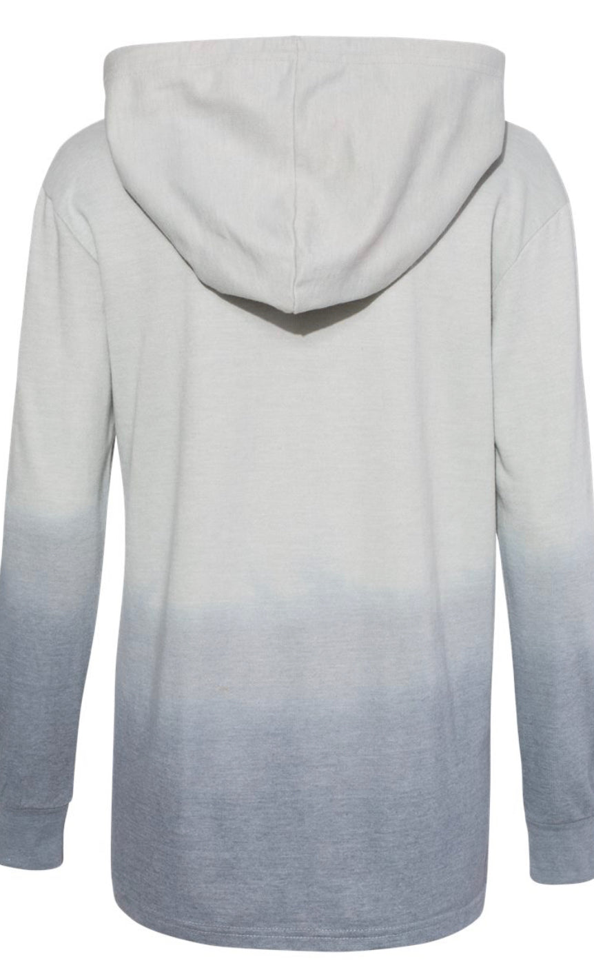 French Terry Ombré Grey Shark Sweatshirt