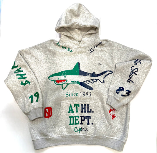 Shark Multi Graphic Hoodie