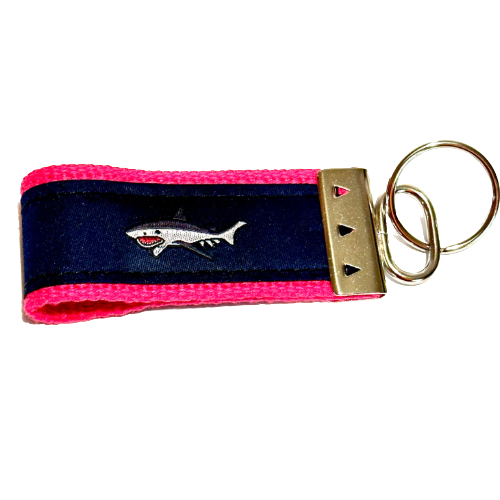 Cape Cod Hot Pink Shark Keyholder