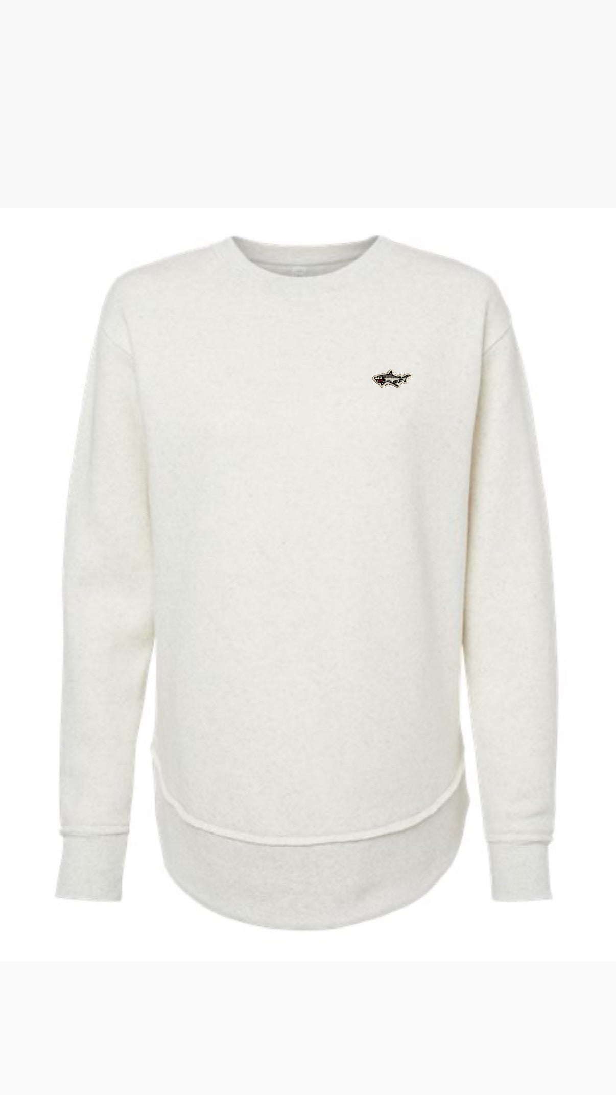 Cream Fleece Crewneck Sweatshirt