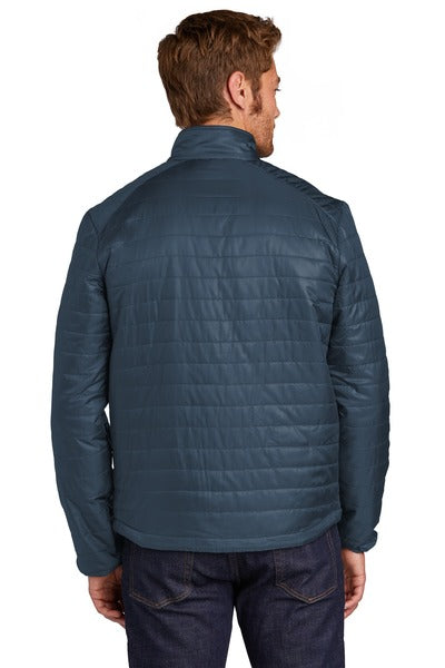 Navy Shark Puff Jacket