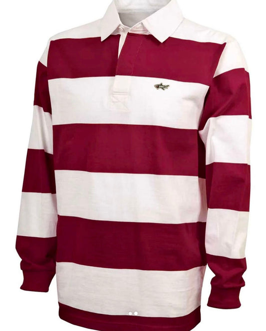 Rugby Burgundy Long Sleeve