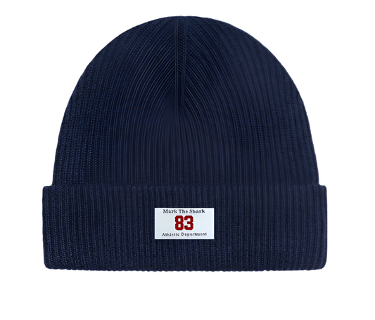 83 Navy Cashmere Beanie