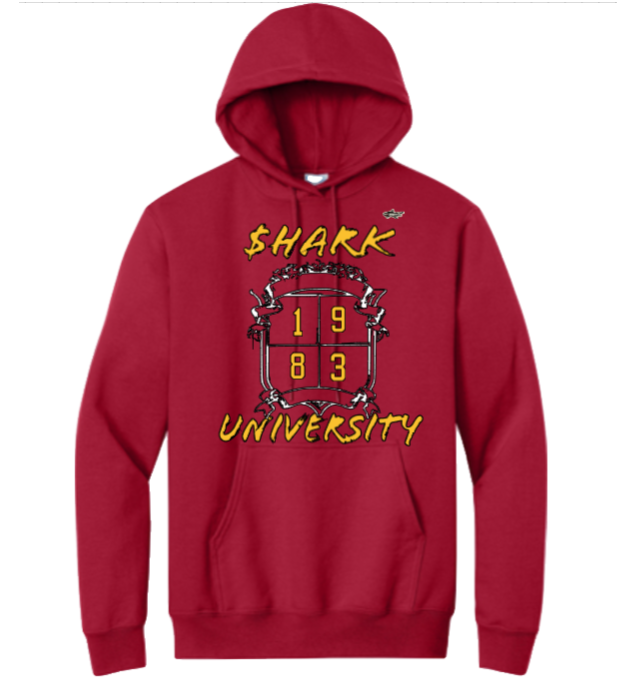 Shark University Red