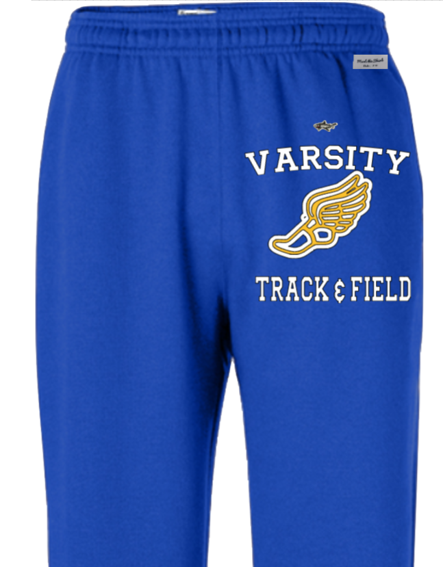 Track & Field Blue Sweatpants